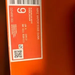Nike | Shoes | New Nike Vapor Edge 36 Dunks Cleats Panda 